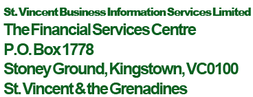 adresse - St. Vincent Business Information Services Limited