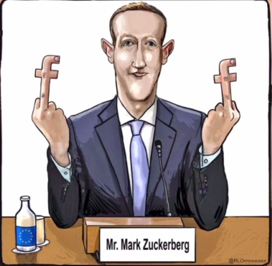 Mark Zuckerberg bekommt zurzeit die Rechnung für die Beeinflussung der Wahlen 2020 mit mehr als 400 Mio Dollar