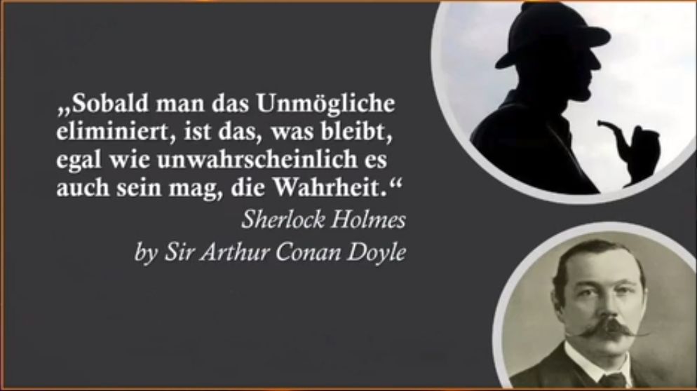 Sherlock Holmes by Sir Arthur Conan Doyle - Das Unmögliche und die Wahrheit