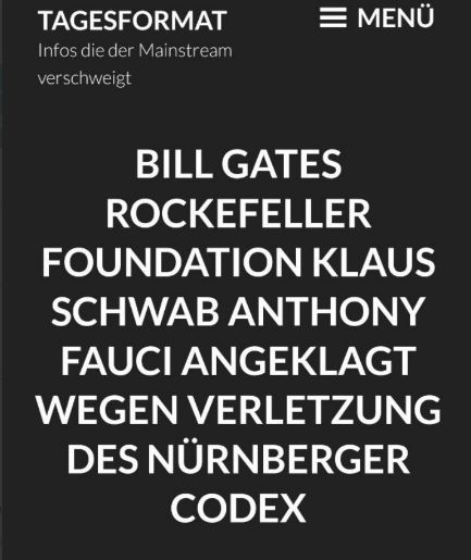 Internationaler Strafgerichtshof in Den Haag > Bill Gates & Rockefeller Foundation, Klaus Schwab, Anthony Fauci angeklagt