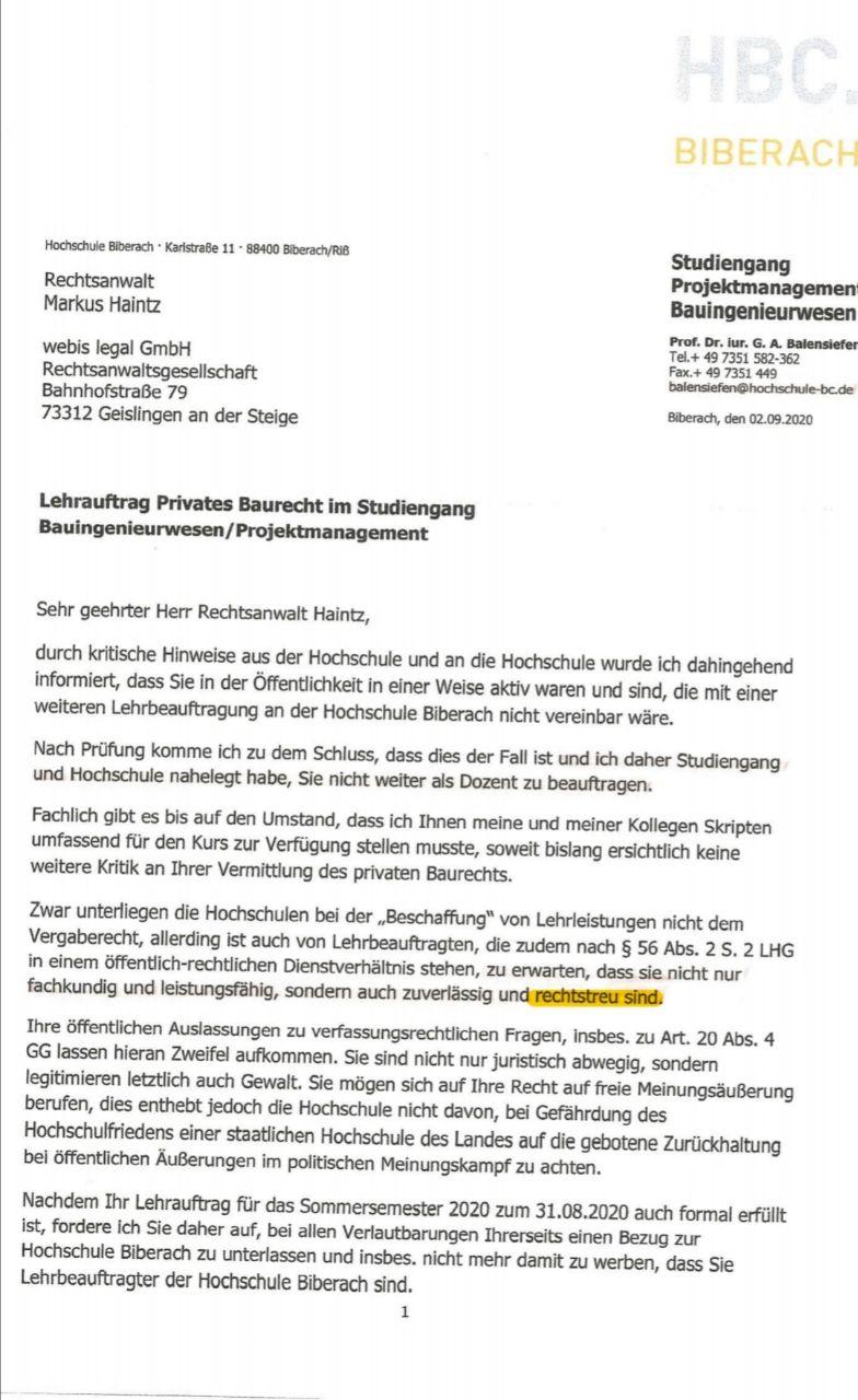 Hochschule Biberach HBC: Situativ und Rational?