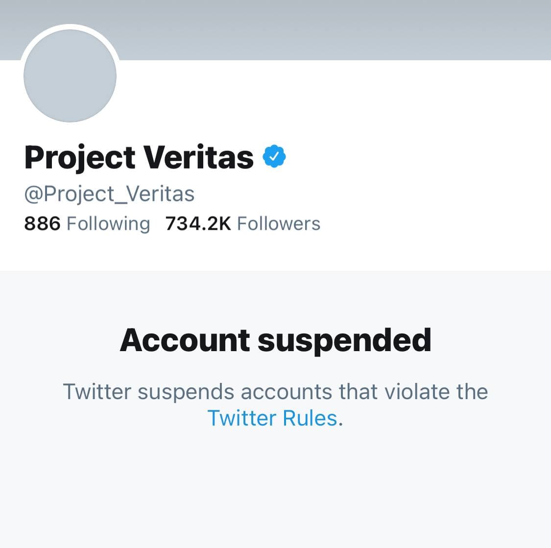 Twitter suspendiert Projekt Veritas Konto - James O'Keefe kündigt Klage am Montag an