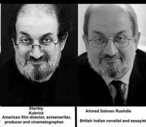 Stanley Kubrick? Ahmed Salman Rushdie?