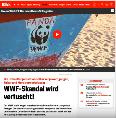 WWF-Skandal wird vertuscht! Die Guten sind komischerweise sehr oft die Bösen!