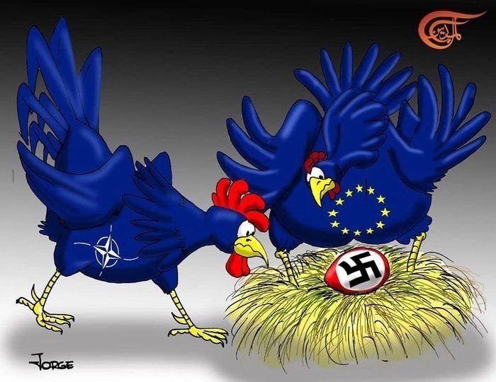Eiersuche mit NATO und EU