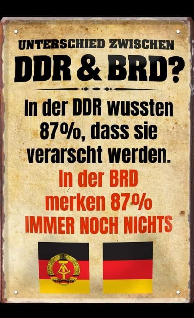 Unterschied: DDR & BRD