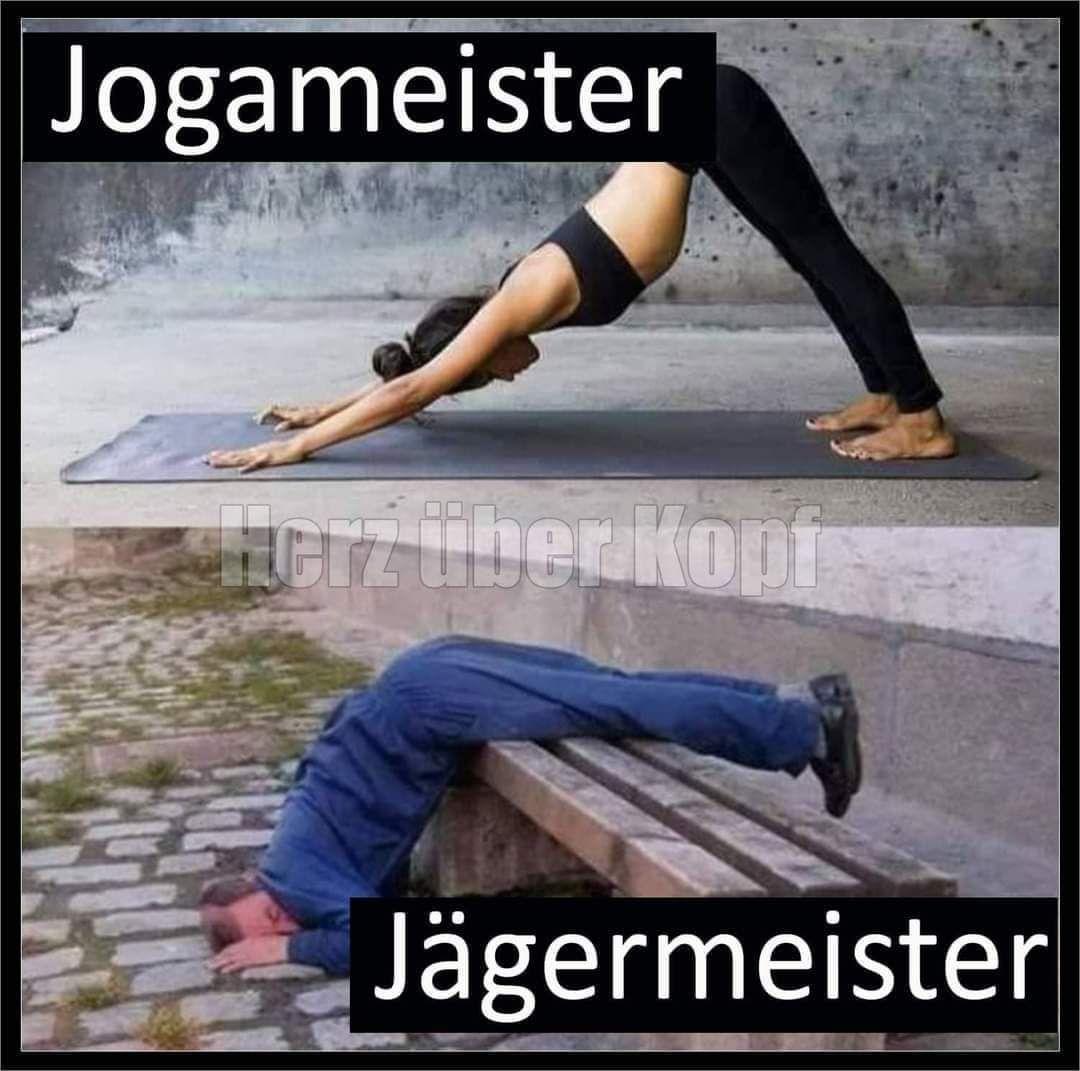 Yogameister - Jägermeister ;-)